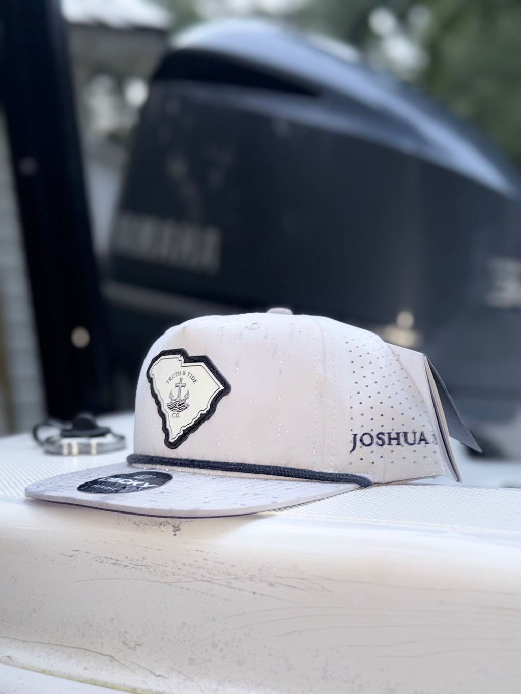 Vintage Rope Hat Joshua 1:9